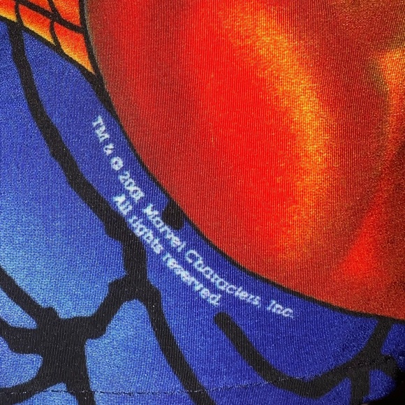 Rare Vintage 2001 Spider-Man Marvel Comics Button Up Shirt - Picture 4 of 10